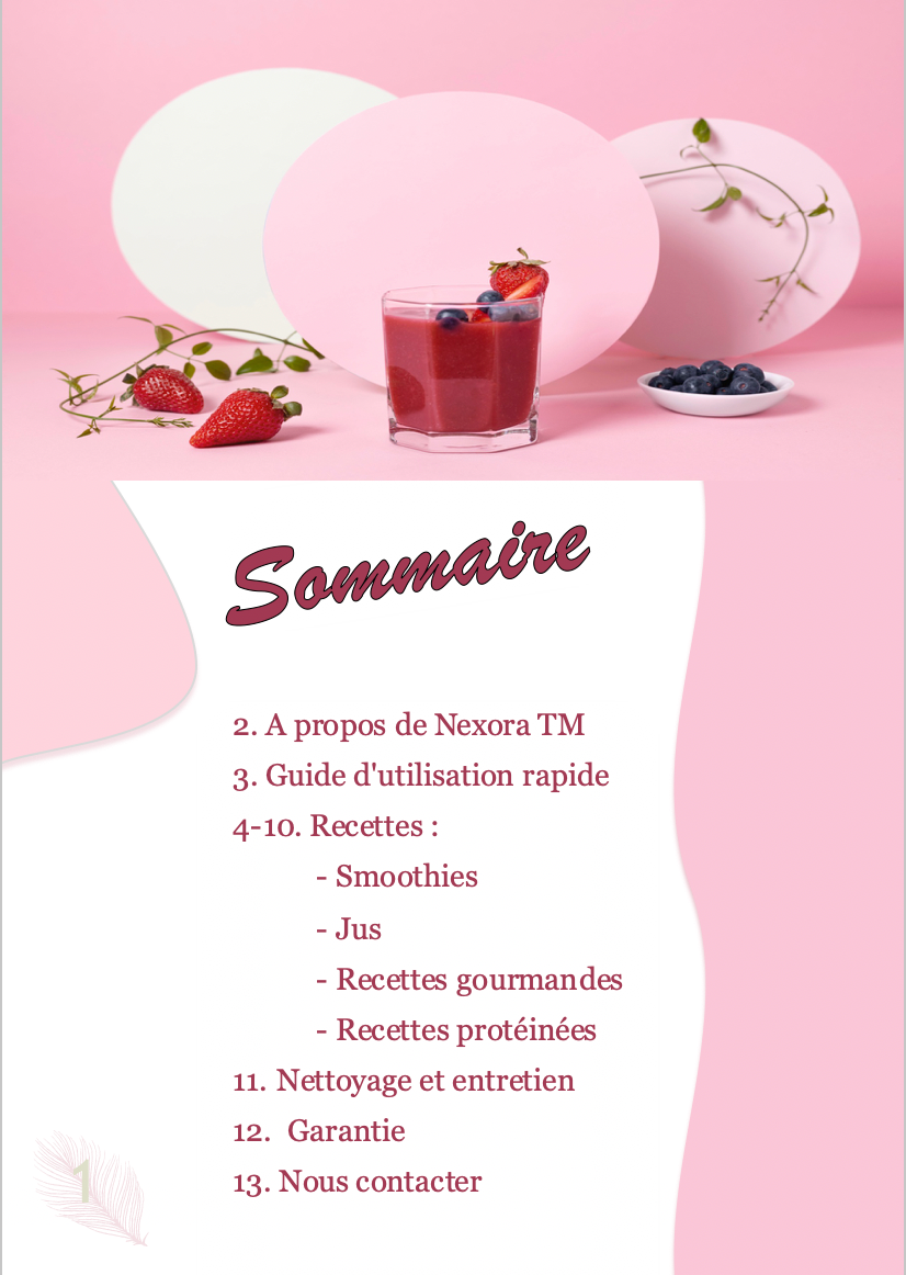 Nexora™ : Des Recettes Simples pour un Mode de Vie Actif